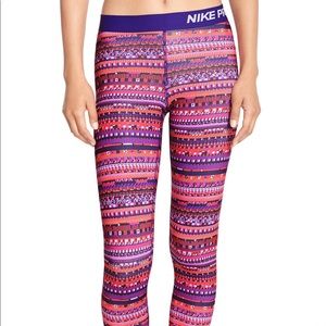 Nike Pro Pink Thermal Tights